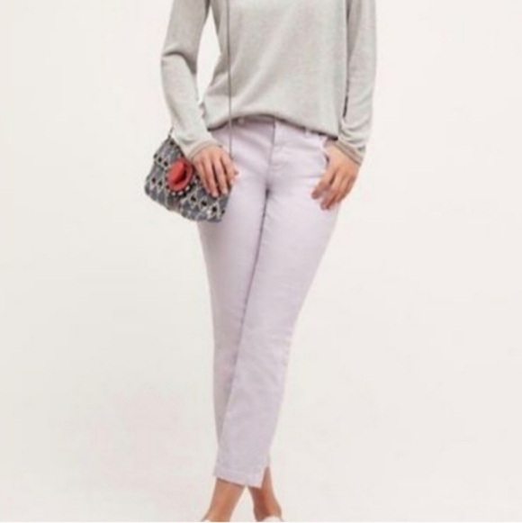 Anthropologie Denim - Pilcro Lilac Stet Fit Cropped Jean | Anthropologie